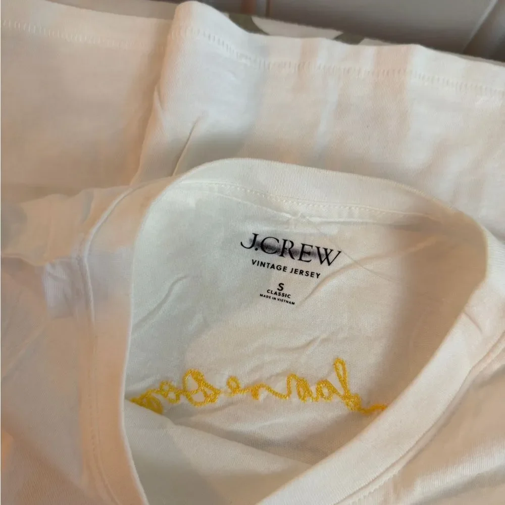 J.Crew Vintage jersey classic-fit crewneck T-shirt Size S